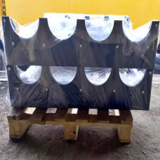 Ложемент на 4 газові балони для зберігання і транспортування